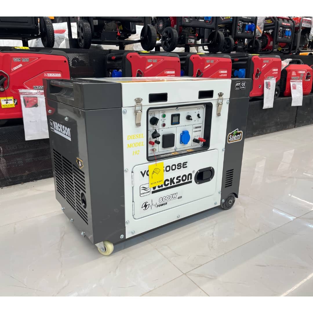 موتور برق دیزلی 8 کیلووات مدل سایلنت VG8500SE